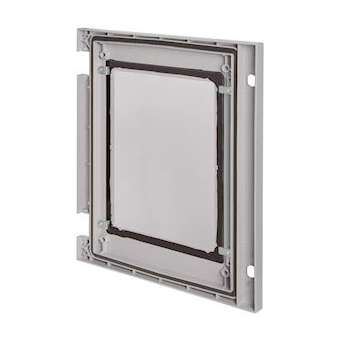 Thalassa - Porte vitrée - avec serrure - coffret polyester PLM86TG - H800xL600mm|Schneider Electric-SCHNSYDPLM86TG