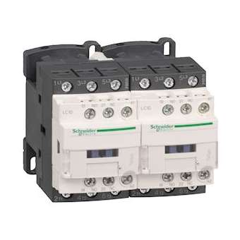 TeSys LC2D - contacteur inverseur - 3P - AC-3 440V - 12A - bobine 400Vca|Schneider Electric-SCHLC2D12V7