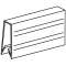 TeSys D - profils isolants - pour barres 12..30x5mm² - longueur 1m|Schneider Electric-SCHLA9ZX01244
