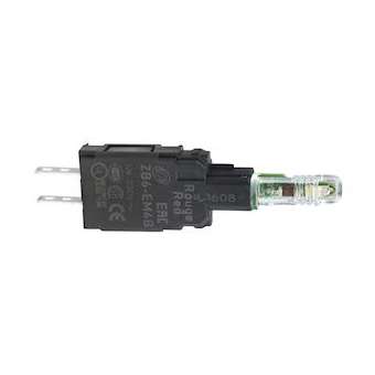 Harmony ZB6 - corps pour voyant - DEL intégrée - 230..240V - rouge|Schneider Electric-SCHZB6EM4B