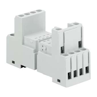 Socle Standard à vis pour Relais débrochable Cr-M 3rt|ABB-ABB240565120