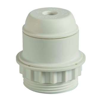 Douille plastique E27 double bague|Bizline-BIZ620113