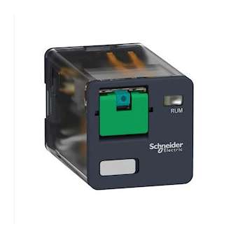 Harmony Relay RUM - relais universel - embrochable - test - 3OF - 10A - 24VDC|Schneider Electric-SCHRUMC31BD