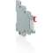 Mini Relais Complet 110V AC/DC 1rt 250V 6A Vis|ABB-ABBS486692