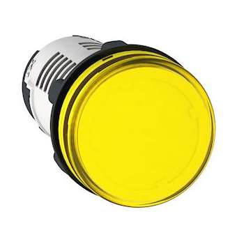 Harmony voyant rond - D22 - jaune - LED intégrée - 230V|Schneider Electric-SCHXB7EV05MP