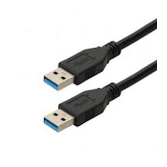 Cordon USB 3.2 gen 1 - A M/M - noir - 0m20|Erard-EAD722429