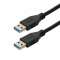 Cordon USB 3.2 gen 1 - A M/M - noir - 0m20