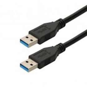 Cordon USB 3.2 gen 1 - A M/M - noir - 0m20|Erard-EAD722429
