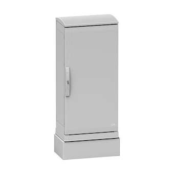 Thalassa PLA - Socle polyester hauteur 200 mm pour NSYPLAZ(T) L750P620 Ral 7035|Schneider Electric-SCHNSYZZ276G