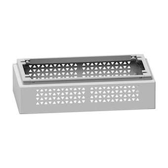 Thalassa PHD - Socle Outdoor ventilé - H200xL750xP620 - RAL7035|Schneider Electric-SCHNSYZZ276VHD