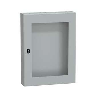 Spacial S3D - S3DM coffret modulaire H800xL600xP150 - porte transparente|Schneider Electric-SCHNSYS3DM8615T