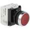 Bouton lumineux à impulsion affleurant IP69 Osmoz complet - rouge - 230V~|Legrand-LEG023758