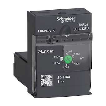 TeSys U - unité de contrôle magnétique protection - 3A à 12A - 110V à 220V|Schneider Electric-SCHLUCL12FU