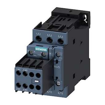 CONTCT.,AC3:11KW 2NO+2NF DC24V|Siemens Industries et Infrastructures-SIE3RT2026-1BB44