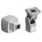 Spacial S3CM - fixation murale avec articulation carré 80mm|Schneider Electric-SCHNSYCMUMA80