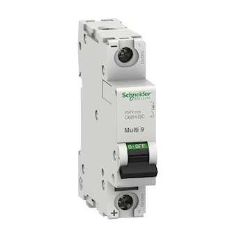 Multi9 C60H DC - disjoncteur miniature - 1P - 12V à 250V CC - 5A - courbe C|Schneider Electric-SCHMGN61505
