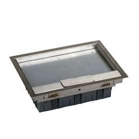 OptiLine 45 - boîte de sol - métal - 6 postes 45x45mm - plancher & dalle béton|Schneider Electric-SCHISM51636