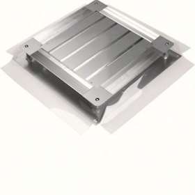 Boîte de jonction acier 340 mm avec jupes pour hauteur de chape 75-125 mm|Hager-HAGUDB3075125
