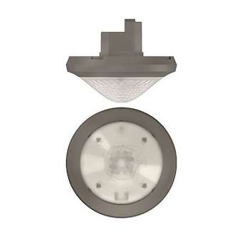 Détecteur mouvements encastré plafond 360DEG gris 1c IP 54|Theben-THB1030601