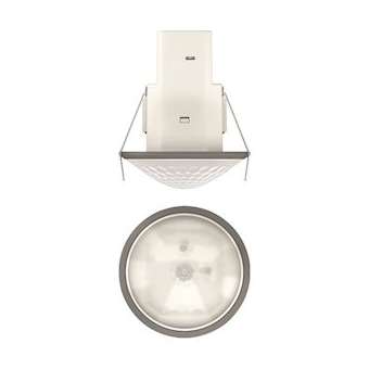 Détecteur présence encastré plafond theRonda S 360DEG gris 1c IP 54|Theben-THB2080561