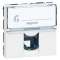 Prise RJ45 catégorie5e FTP Mosaic 2 modules - blanc|Legrand-LEG076555