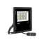 TWISTER 3 - Proj. Ext. IP65 IK08, noir, 90DEG LED intégré 70W 3000K 8400lm