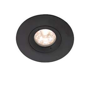 Spot BE BEST DESIGN GU10 rond fixe, noir IP65|Europole-POL246515