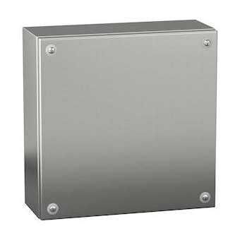 Spacial SBX - boîte industrielle acier inoxydable 304 - H200xL200xP80mm|Schneider Electric-SCHNSYSBX20208