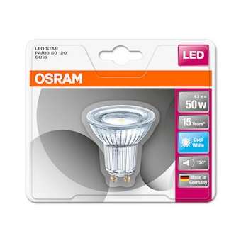 BLI1 LED STAR SPOT4,3W50 120DEGGU10FR|Ledvance-OSR958135