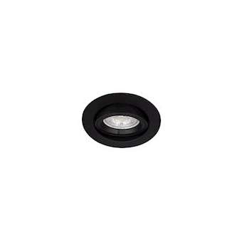Spot BE BEST - 1/4 de tour IP65 BBC GU5.3 rond orientable, noir IP65|Europole-POL256525