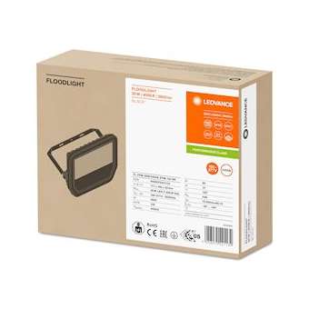 LDV FL PFM SYM100 30W/4000K 3600lm IP65 IK07 100DEG Noir Projecteur LEDVANCE|Ledvance-OSR421134