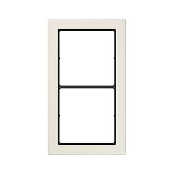 Cadre 2 postes / LS FLAT DESIGN Ivoire|Jung france-IUNFD982W
