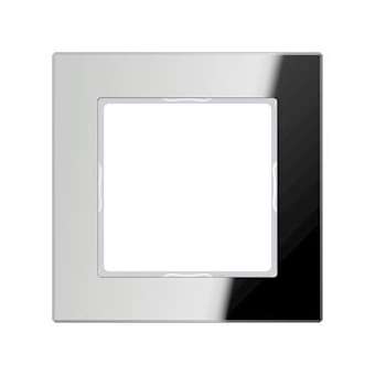 Cadre 1 poste / Acréation Miroir|Jung france-IUNAC581GLSI