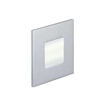 BALIZ 2 - Encastré Mur carré, fixe, gris, LED intég. 0,92W 2400K 52lm|Aric-ARI50263