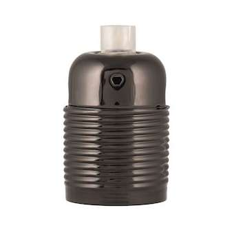 Douille Métal Screw E27 Noir|Bailey-BIY139697