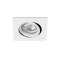 TIPO - Encastré GU10, carré, orientable, blanc, a/lpe LED 6W 4000K 500lm incl.|Aric-ARI51127