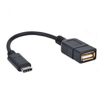 Adaptateur USB 3.2 - C M / A F - noir - 15cm|Erard-EAD722440
