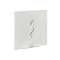 VIAX - Applique Mur plâtre, carré, blanc, LED intég. 3X1,2W 3000K 220lm|Aric-ARI3053