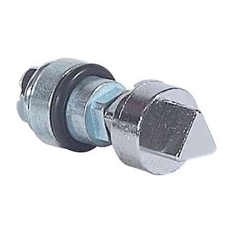 Empreinte métal pour armoire Altis - triangle mâle 9mm ( ERDF )|Legrand-LEG034781