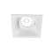 Spot DECO GU10 carré 1 tête orientable, blanc mat IP20|Europole-POL26851