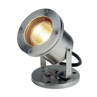 NAUTILUS, projecteur extérieur, inox, GX5.3/QR-C51, 35W max, IP67, inox 304|SLV-DC5229090