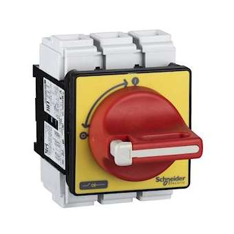 TeSys VCF - inter.-sectionneur - 3P - 690V 63A - poignée rouge cadenassable|Schneider Electric-SCHVCF3