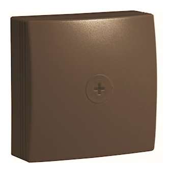 Boîte de dérivation 75x75 Marron|Hager-HAGATA707598014