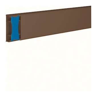 Moulure ATA 20x75 2 cloisons Marron|Hager-HAGATA207528014