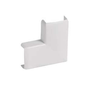 Angle plat pour moulure Keva 20mmx10mm - PVC Blanc Artic|Planet wattohm-PLW11404