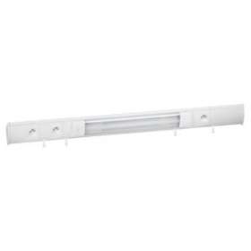 Kit bandeau multifonction Keva éclairage 13W + 1 inter + 3 prises -Profilé 1,20m|Planet wattohm-PLW12256