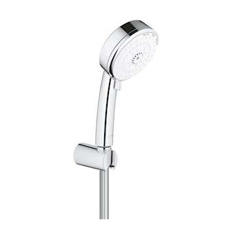 Ensemble de douche 3 jets avec support mural Tempesta Cosmopolitan 100 Chromé|Grohe-GO227588002