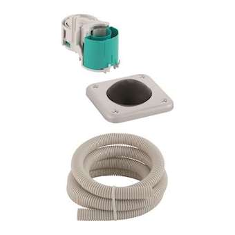 Commande Geberit pneumatique, simple touche, pédale au sol|Geberit-GBR115.939.00.1