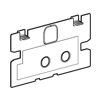 Plaque de protection Geberit pour réservoir à encastrer Delta 12 cm|Geberit-GBR241.343.00.1