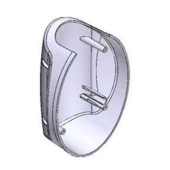 Couvercle pour bride de fixation lisse G3750 G3751|Came france-KAM119RIG325